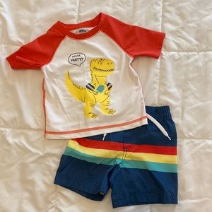 EUC baby boy swim set